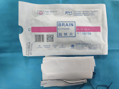 上海脑棉片在手术中的使用